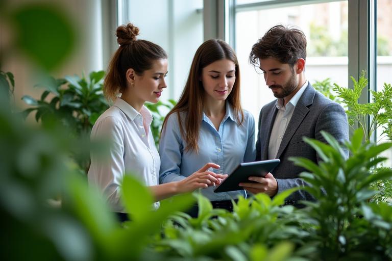 Consultoría en jardinería interior sostenible